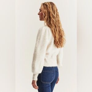 My Story Plush Open-Front Cardigan - Light Blush Pink